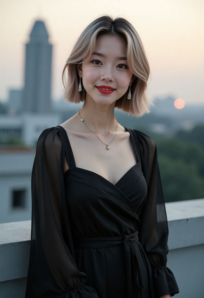窗边相对而坐的姐妹与桌上的热茶